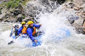 16KM river rafting in Rishikesh